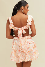 Load image into Gallery viewer, Pastel Floral Lace Back Dress