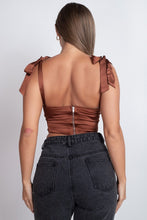 Load image into Gallery viewer, Champagne Corset Top
