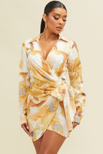 Load image into Gallery viewer, Fall Glam Shirt Dress