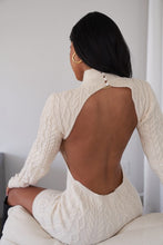 Load image into Gallery viewer, Open Back Sweater Dress
