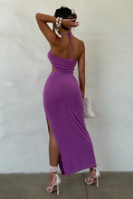 Load image into Gallery viewer, Grape Midi Dress